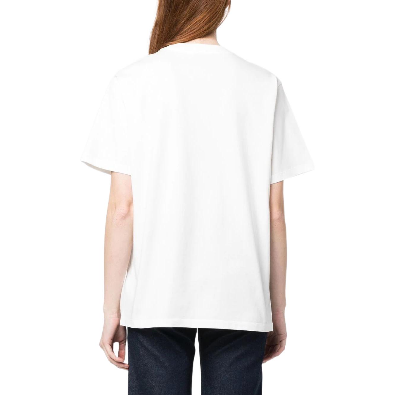 Purchase (W) Moncler 圓領休閒短袖T恤 白色 SS23系列 I10938C00018899WS033