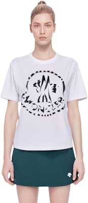 (W) Moncler 圓領休閒短袖T恤 白色 SS23系列 I10938C00018899WS033 Cheap (W) Moncler 圓領休閒短袖T恤 白色 SS23系列 I10938C00018899WS033