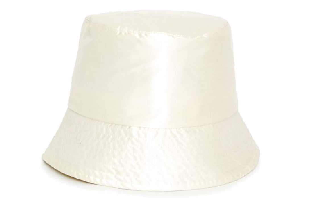 Shop (Women) Moncler  Elegant Minimalist Beige Bucket Hat 3B0001253A3H030