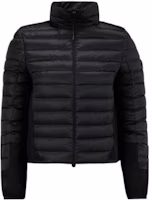 (Women) Moncler Fitted Quilted Down Jacket Black Long Sleeve High Collar I10931A00015596IP999 (Women) Moncler Fitted Quilted Down Jacket Black Long Sleeve High Collar I10931A00015596IP999