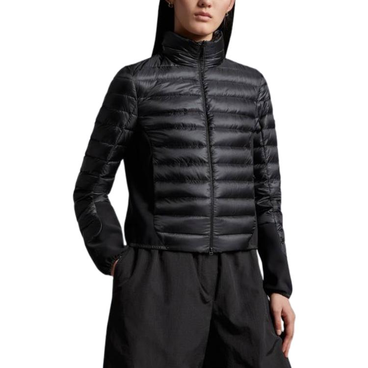 Lookbook (W) Moncler 修身绗缝羽绒服 黑色长袖高领 I10931A00015596IP999