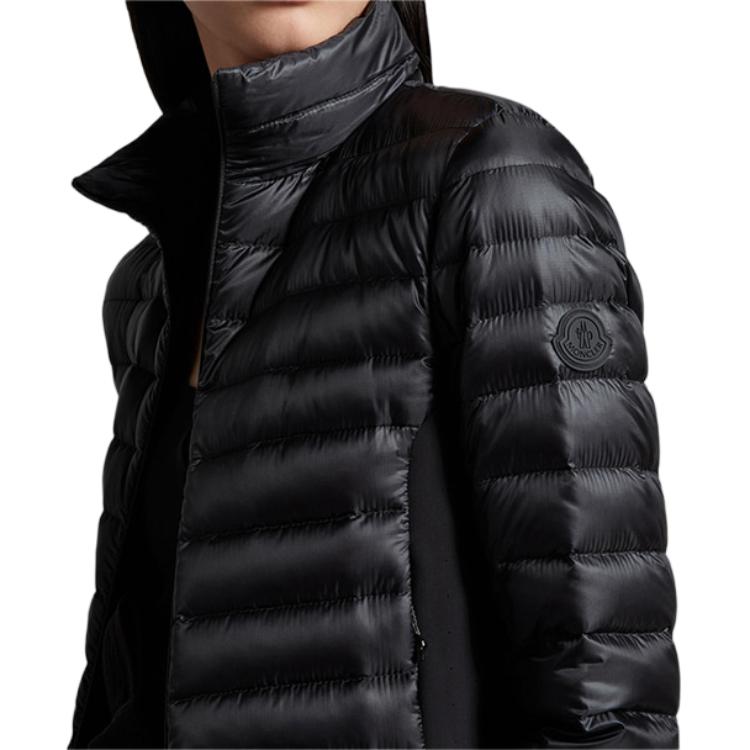 Details for (W) Moncler 修身绗缝羽绒服 黑色长袖高领 I10931A00015596IP999