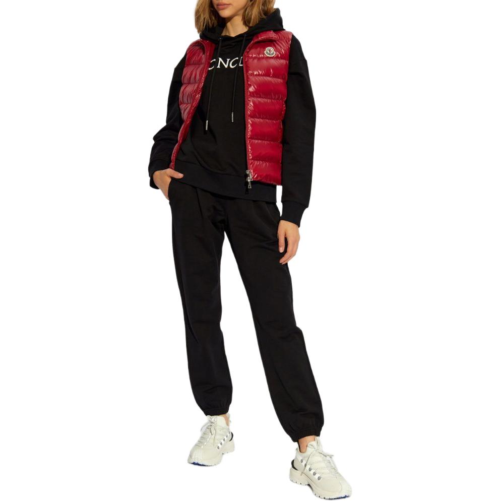 (Women) Moncler  Ghany Red Slim-Fit Vest with Logo and Stand Collar. J20931A5250068950438 圖 3