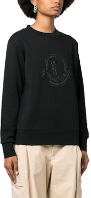 (W) Moncler Baju Lengan Panjang Grafik Cetak Crewneck Hitam I20938G00018899TR999 Purchase (W) Moncler Baju Lengan Panjang Grafik Cetak Crewneck Hitam I20938G00018899TR999