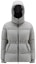 Buy (W) Moncler 灰色羽絨外套 休閒修身長袖拉鍊腰圍大衣 H20931A00069M2137930