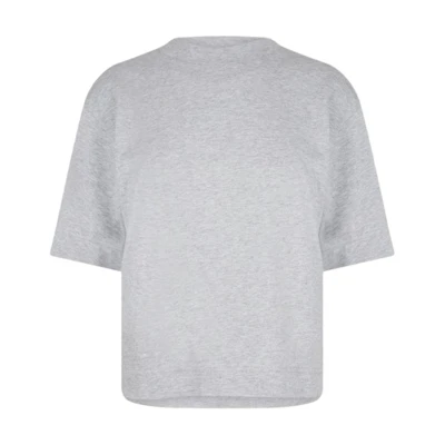 (Women) Moncler Grey Logo Crewneck Loose Fit T-Shirt. 8C00035829HP984