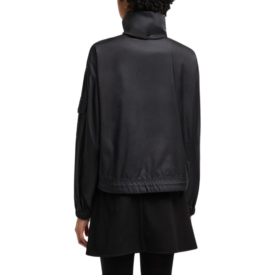 Purchase (W) Moncler 高領拉鍊外套 黑色 J20931A00046597R1999