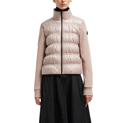 (W) Moncler 淡粉色拉鍊休閒寬鬆版羽絨外套 J20938G00013809KZ51T Lookbook (W) Moncler 淡粉色拉鍊休閒寬鬆版羽絨外套 J20938G00013809KZ51T