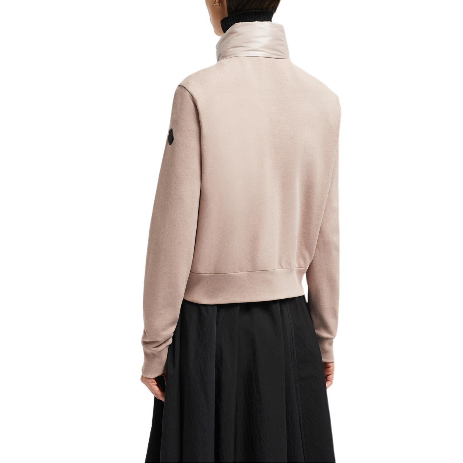 Purchase (W) Moncler 淡粉色拉鍊休閒寬鬆版羽絨外套 J20938G00013809KZ51T