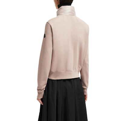 (W) Moncler 淡粉色拉鍊休閒寬鬆版羽絨外套 J20938G00013809KZ51T Purchase (W) Moncler 淡粉色拉鍊休閒寬鬆版羽絨外套 J20938G00013809KZ51T