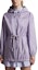 Lookbook (Women) Moncler Lilac Hoodie Zip-Up Drawstring Jacket. J10931A00125539ZD61A