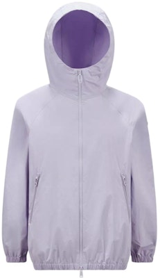 (Women) Moncler Lilac Solid Color Zip-Up Hoodie Jacket. J10931A00127597FM62E Order (Women) Moncler Lilac Solid Color Zip-Up Hoodie Jacket. J10931A00127597FM62E