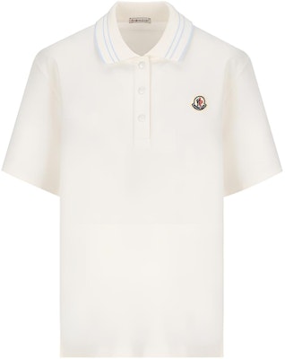 (W) Moncler 徽標短袖 Polo 衫 - 白色 8A0000384720034 Buy (W) Moncler 徽標短袖 Polo 衫 - 白色 8A0000384720034