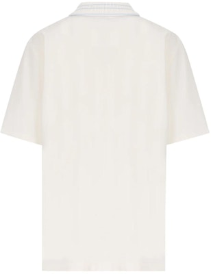 (W) Moncler 徽標短袖 Polo 衫 - 白色 8A0000384720034 Lookbook (W) Moncler 徽標短袖 Polo 衫 - 白色 8A0000384720034