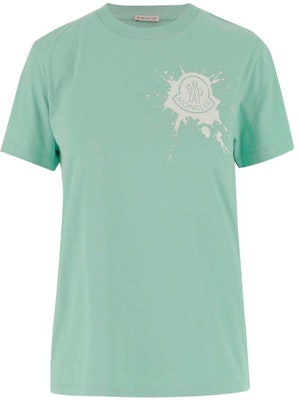 (Women) Moncler Logo Print Crewneck Short Sleeve T-Shirt 8C00016829HP80B Buy (Women) Moncler Logo Print Crewneck Short Sleeve T-Shirt 8C00016829HP80B