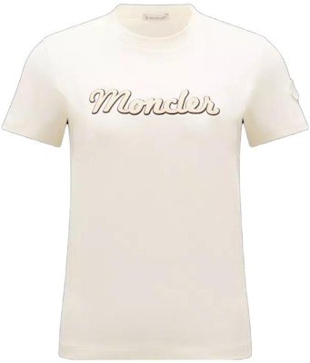(W) Moncler Logo印花白色圓領T恤 I20938C00011829HP034 Buy (W) Moncler Logo印花白色圓領T恤 I20938C00011829HP034