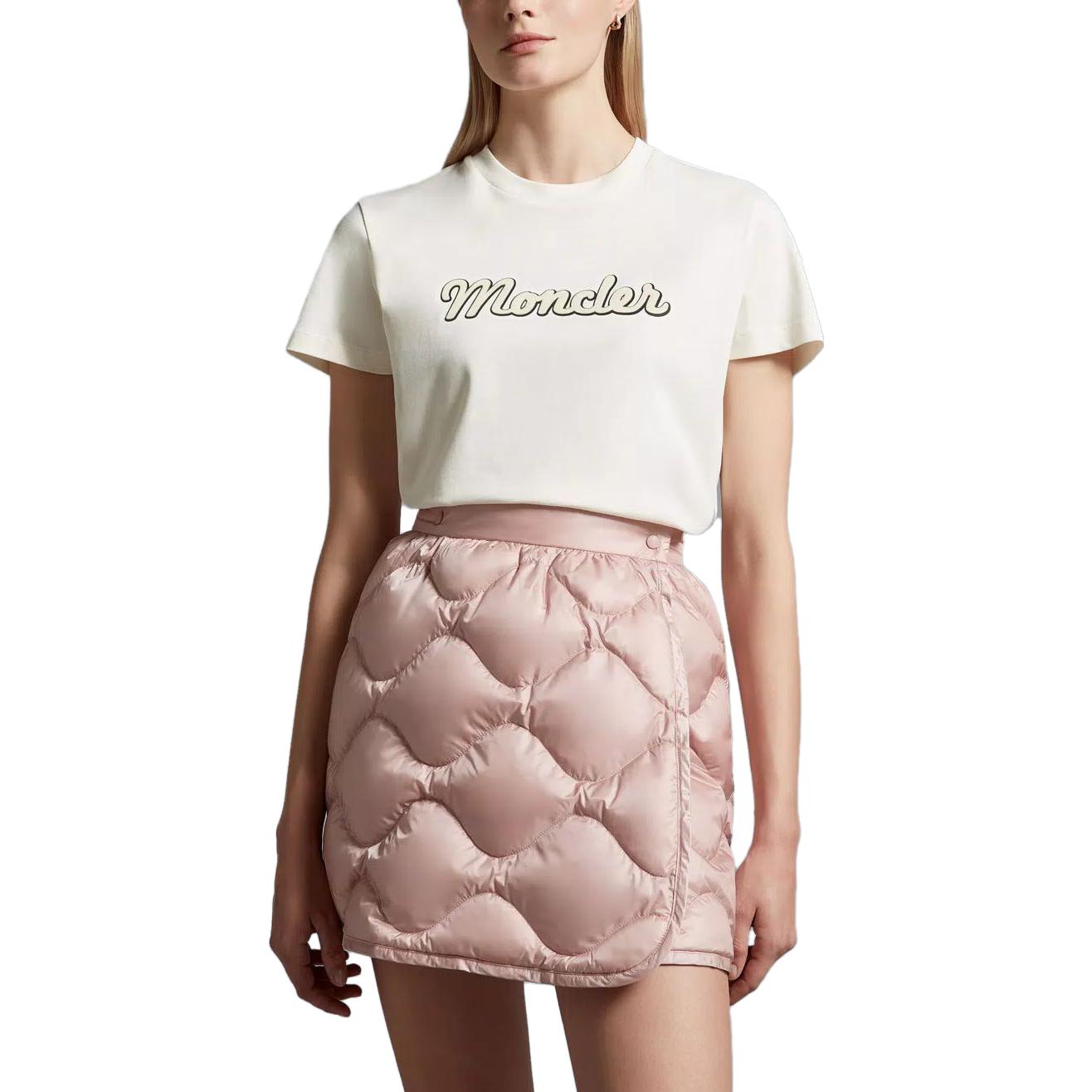 Lookbook (W) Moncler Logo印花白色圓領T恤 I20938C00011829HP034