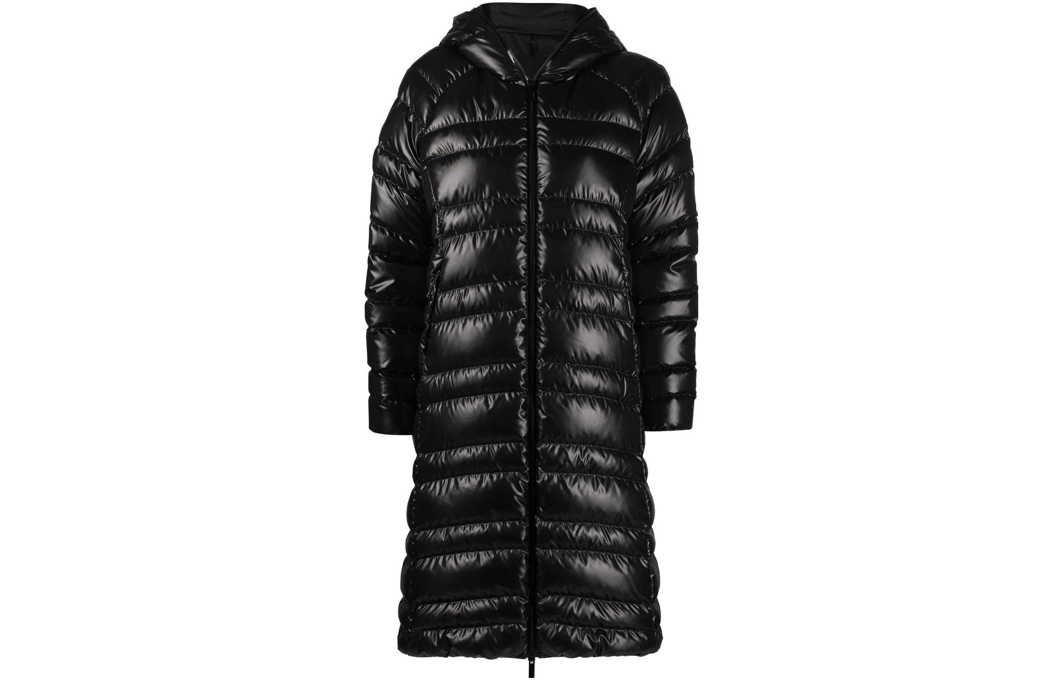 (Women) Moncler  Mid-Length Puffer Jacket Black - Solid Color, Zippered Design I10931C00022595OK999 圖 2