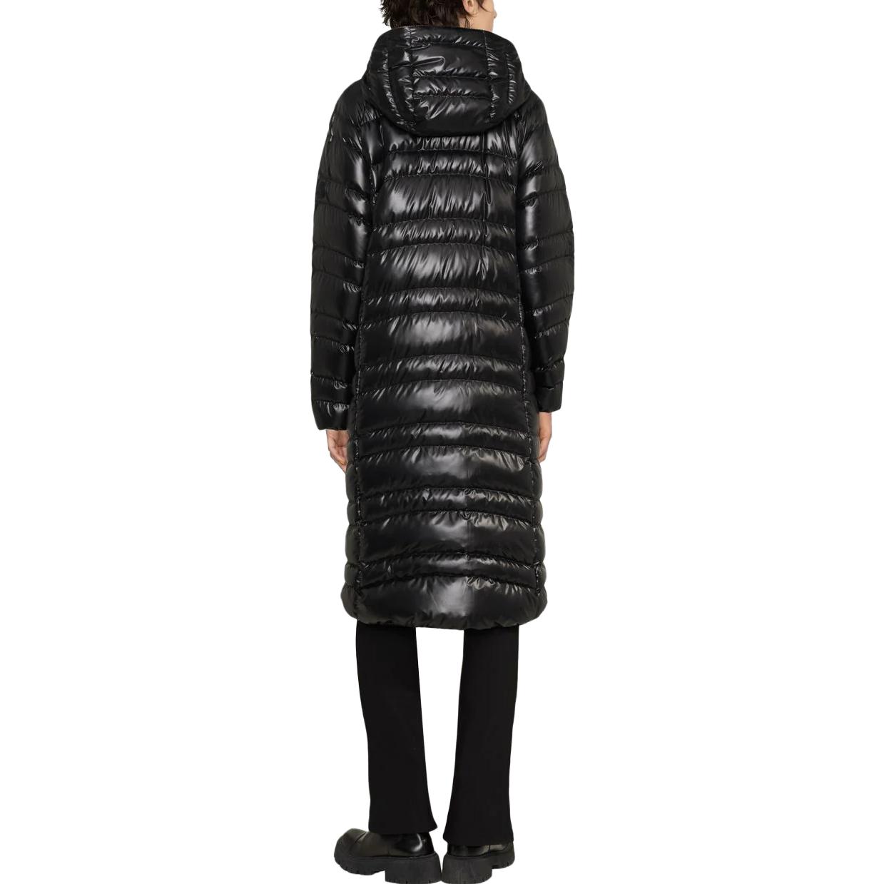 (Women) Moncler  Mid-Length Puffer Jacket Black - Solid Color, Zippered Design I10931C00022595OK999 圖 4