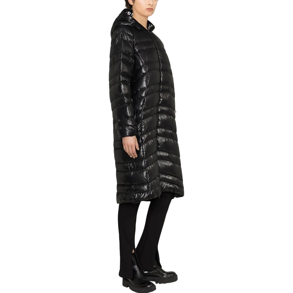 (Women) Moncler  Mid-Length Puffer Jacket Black - Solid Color, Zippered Design I10931C00022595OK999 圖 5