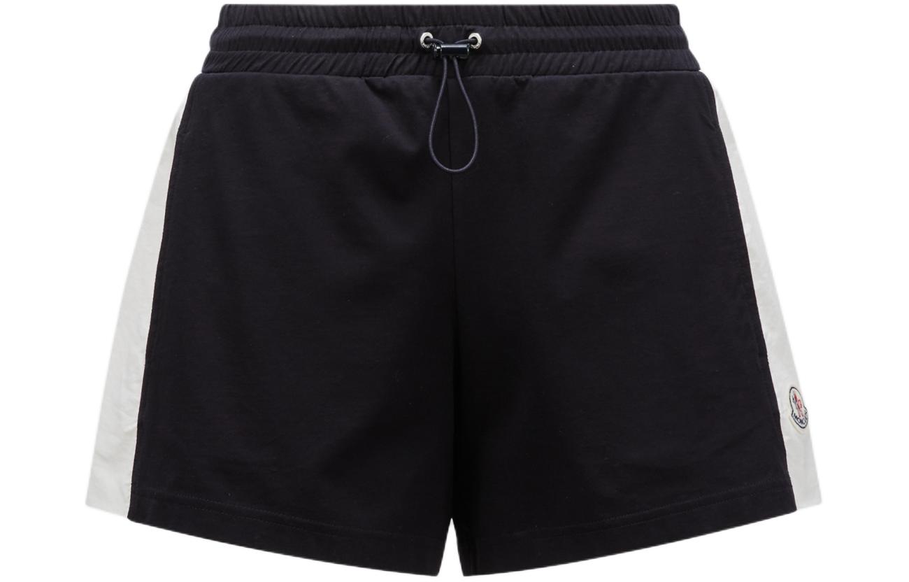 (Women) Moncler  Midnight Blue Drawstring Knit Casual Shorts J10938H0001689AJU778