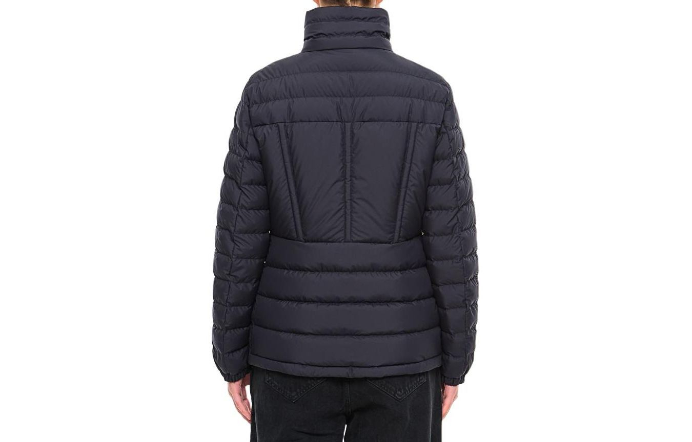 (Women) Moncler  Navy Blue Solid Zip-Up Puffer Jacket Long Sleeve 1A0003754A81778 圖 3