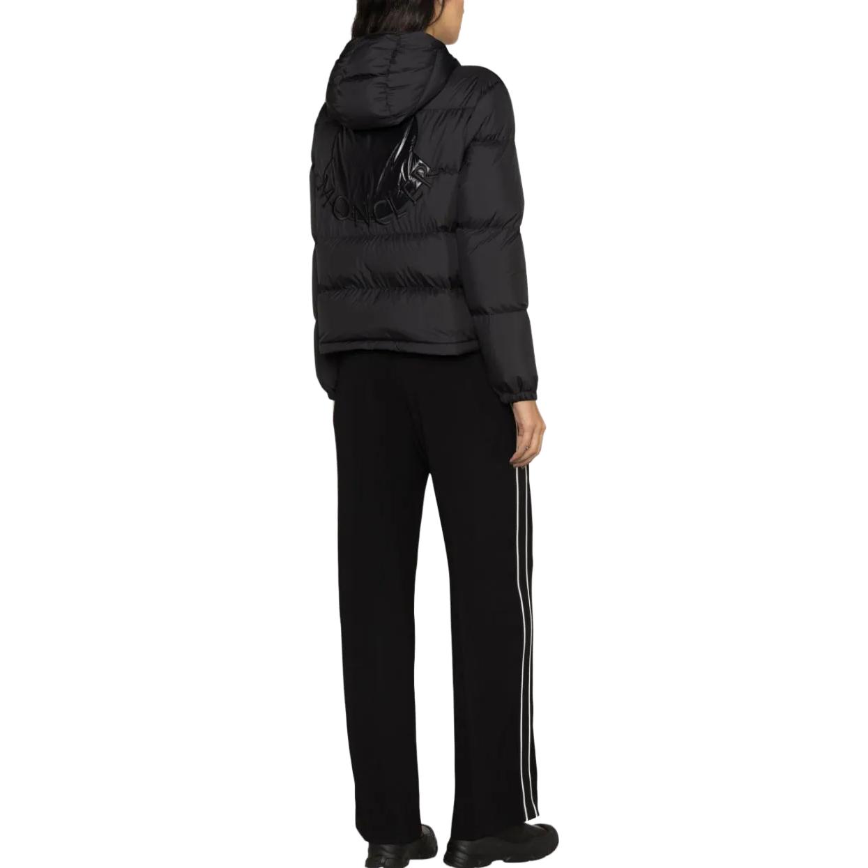 (Women) Moncler  Oversized Hooded Black Down Jacket Long-Sleeve I20931A0004554A81999 圖 4