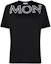 Buy (Women) Moncler Oversized Letter Print Crew Neck T-Shirt Short Sleeve. H20938C00022829HP999