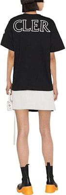 (Women) Moncler Oversized Letter Print Crew Neck T-Shirt Short Sleeve. H20938C00022829HP999 Lookbook (Women) Moncler Oversized Letter Print Crew Neck T-Shirt Short Sleeve. H20938C00022829HP999