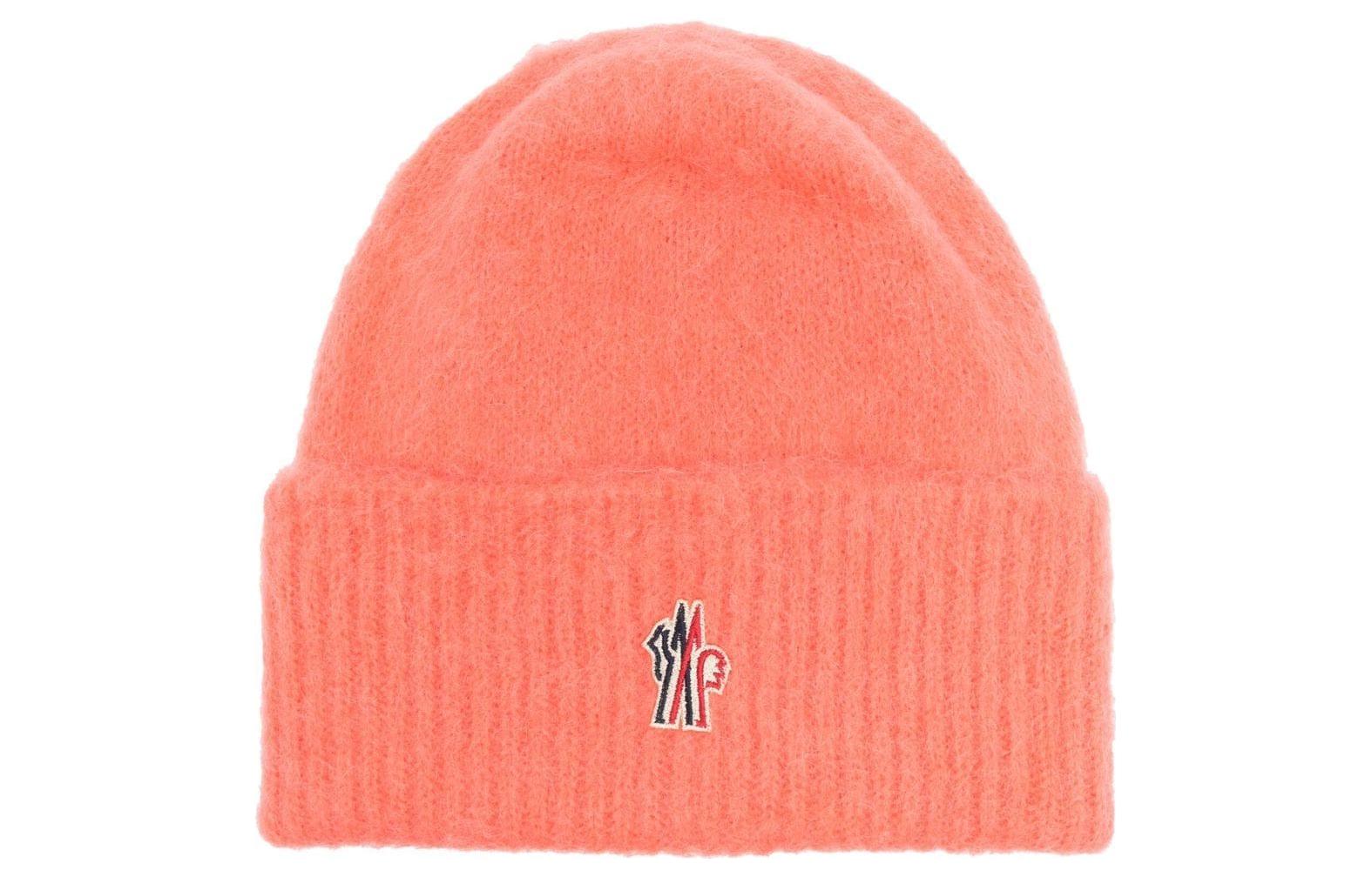 (Women) Moncler  Pink Knitted Beanie - Stylish, Simple, Elegant Solid Color. H20983B00005M1126415