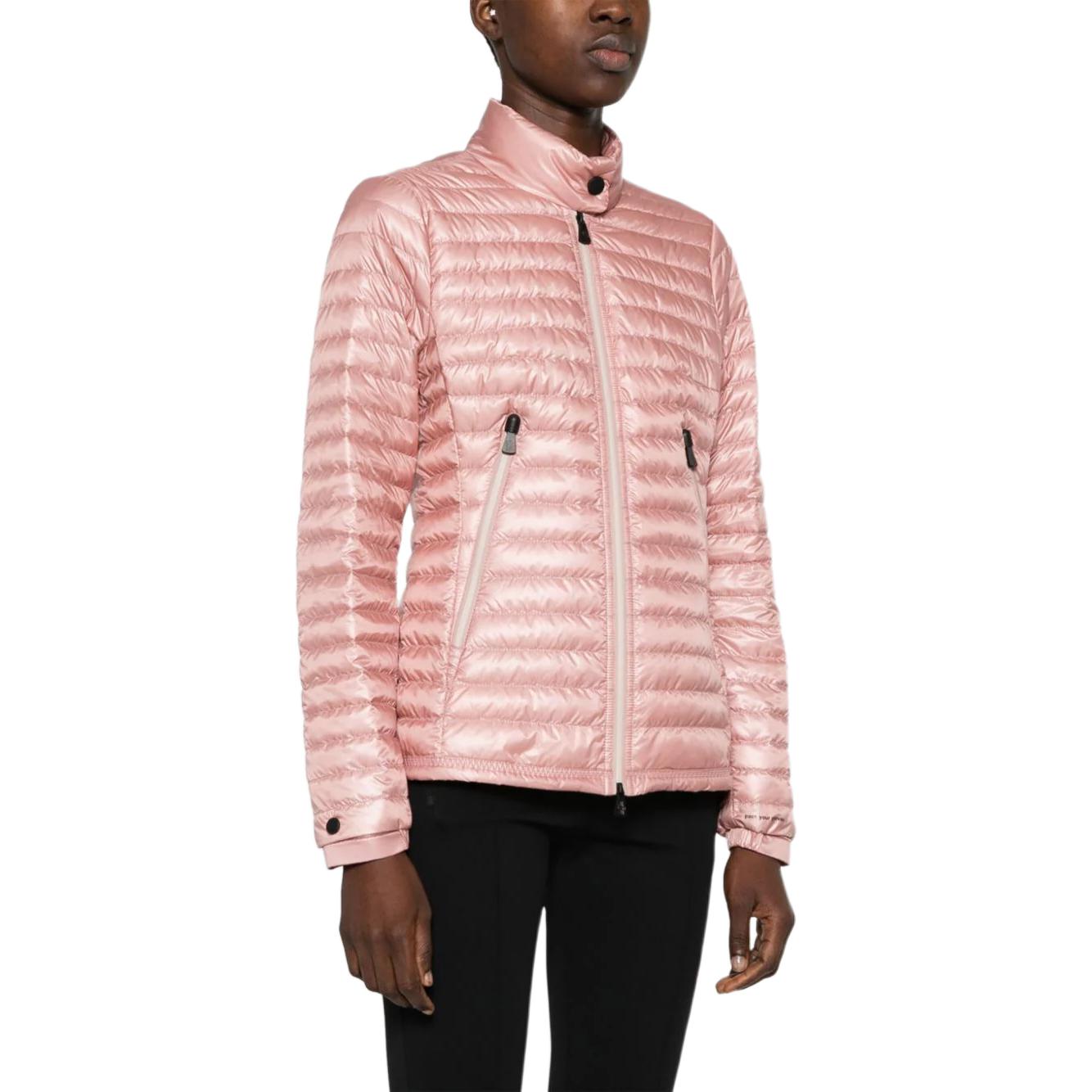(Women) Moncler  Pink Slim Fit Puffer Jacket with Zip and Stand Collar. J10981A00013539YL53A 圖 4