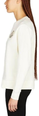 (W) 몽클레어 플레인 크루넥 풀오버 긴팔 스웨터 오프 화이트. 8G00027899TR034 Purchase (W) 몽클레어 플레인 크루넥 풀오버 긴팔 스웨터 오프 화이트. 8G00027899TR034