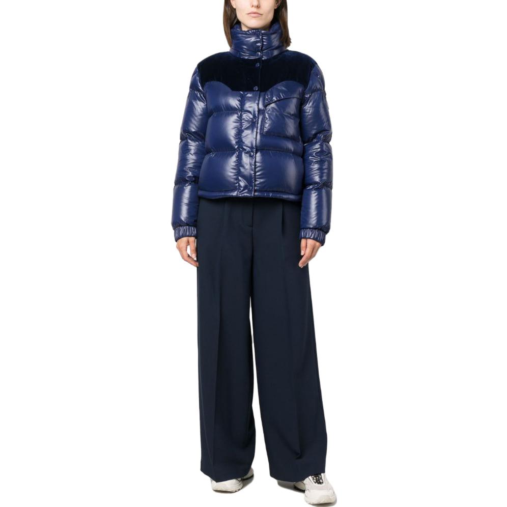 (Women) Moncler  Purple Colorblock Down Jacket I20931A001015963V741 圖 3