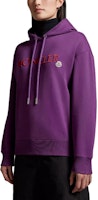 (W) Sudadera Moncler Morada con Logo Bordado de Manga Larga y Capucha. I20938G0002689A1K63B Shop (W) Sudadera Moncler Morada con Logo Bordado de Manga Larga y Capucha. I20938G0002689A1K63B