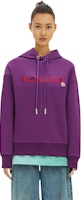 (W) Sudadera Moncler Morada con Logo Bordado de Manga Larga y Capucha. I20938G0002689A1K63B Details for (W) Sudadera Moncler Morada con Logo Bordado de Manga Larga y Capucha. I20938G0002689A1K63B