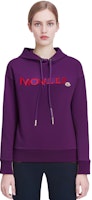 (W) Sudadera Moncler Morada con Logo Bordado de Manga Larga y Capucha. I20938G0002689A1K63B Cheap (W) Sudadera Moncler Morada con Logo Bordado de Manga Larga y Capucha. I20938G0002689A1K63B