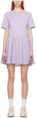 (Women) Moncler Purple Short Sleeve Logo Print Pleated Short Dress. J10938I0001989A1K61A Order (Women) Moncler Purple Short Sleeve Logo Print Pleated Short Dress. J10938I0001989A1K61A