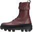 Buy (W) Moncler 'But Merah Coklat Lace-Up Fesyen Kulit' 4F00110019A6471