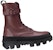 (W) Moncler 'But Merah Coklat Lace-Up Fesyen Kulit' 4F00110019A6471