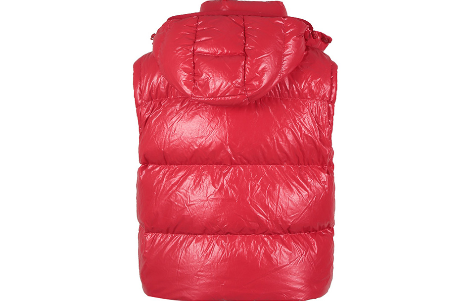 (Women) Moncler  Red Down Jacket with Detachable Sleeves and Hood I10931A00011596NO405 圖 5