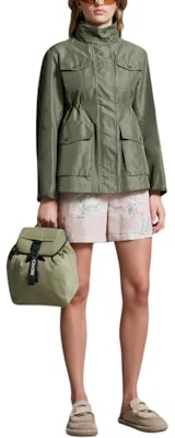 (Women) Moncler Sage Green Slim Fit Long Sleeve Jacket J10931B00003597I9889 Lookbook (Women) Moncler Sage Green Slim Fit Long Sleeve Jacket J10931B00003597I9889