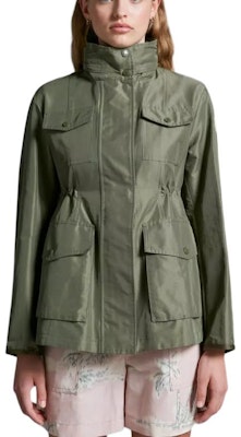 (Women) Moncler Sage Green Slim Fit Long Sleeve Jacket J10931B00003597I9889 Shop (Women) Moncler Sage Green Slim Fit Long Sleeve Jacket J10931B00003597I9889