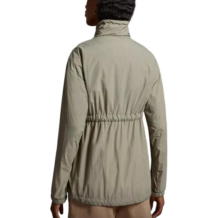 Shop (W) Moncler 森林綠色修身立領拉鍊外套 J10931A00095597IC92G