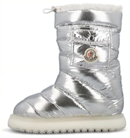 (Women) Moncler 'Silver Sequin Round Toe Flat Heel Short Snow Boots' 4H00070M3668M93 (Women) Moncler 'Silver Sequin Round Toe Flat Heel Short Snow Boots' 4H00070M3668M93