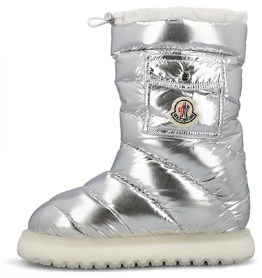 (W) Moncler 'Sepatu Boot Salju Pendek Sequin Silver Hak Datar Ujung Bulat' 4H00070M3668M93 Buy (W) Moncler 'Sepatu Boot Salju Pendek Sequin Silver Hak Datar Ujung Bulat' 4H00070M3668M93