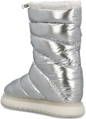 (W) Moncler 'Sepatu Boot Salju Pendek Sequin Silver Hak Datar Ujung Bulat' 4H00070M3668M93 Shop (W) Moncler 'Sepatu Boot Salju Pendek Sequin Silver Hak Datar Ujung Bulat' 4H00070M3668M93