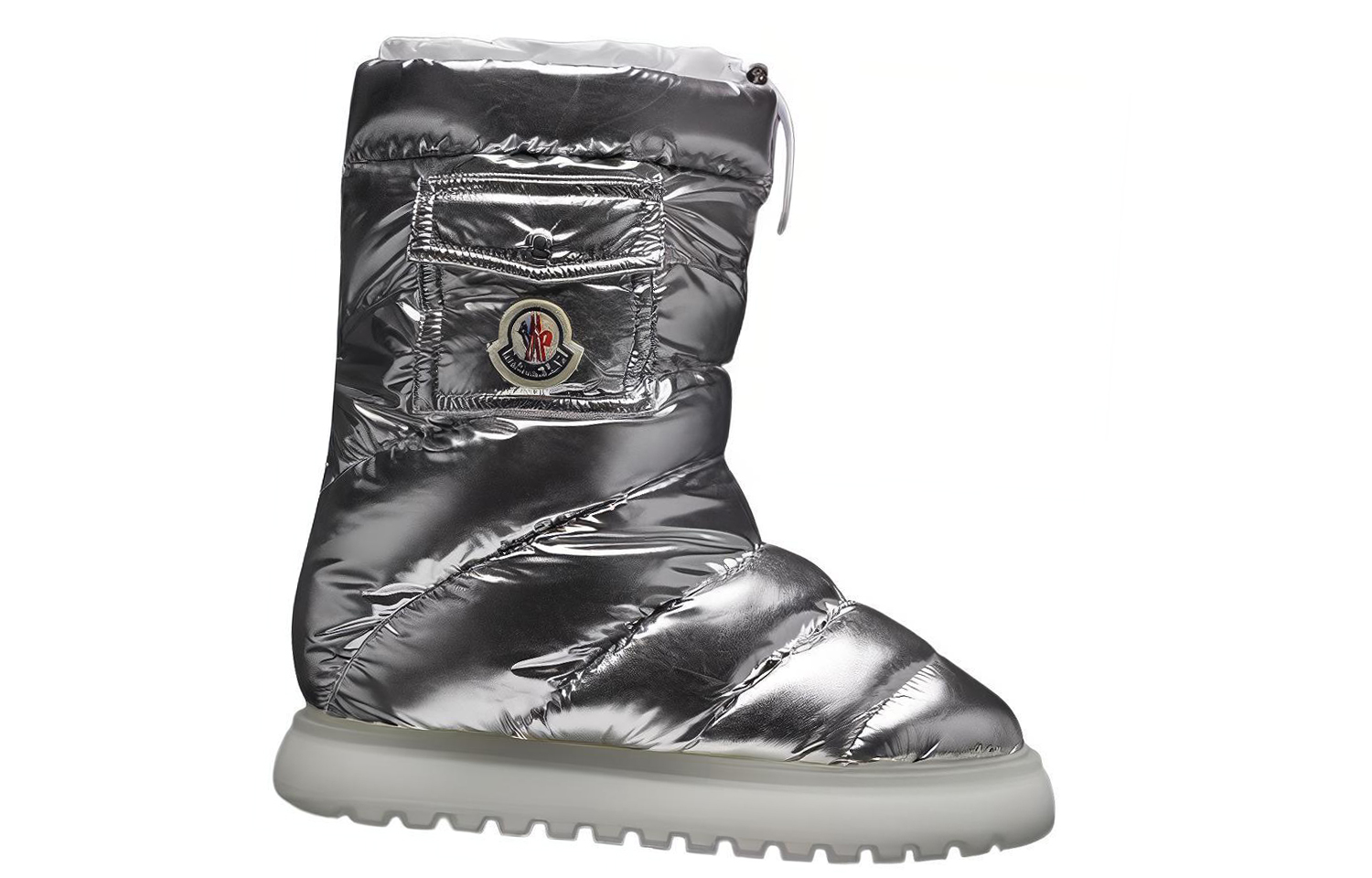 (W) Moncler 'Silver Snow Boots' 圖 2