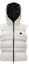 Order (Women) Moncler Solid Color Hooded Casual Vest White I20931A00025596IU90D