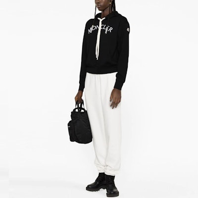 (Women) Moncler Solid Color Logo Patch Jogger Knit Sweatpants. I10938H00002899WC033 Purchase (Women) Moncler Solid Color Logo Patch Jogger Knit Sweatpants. I10938H00002899WC033