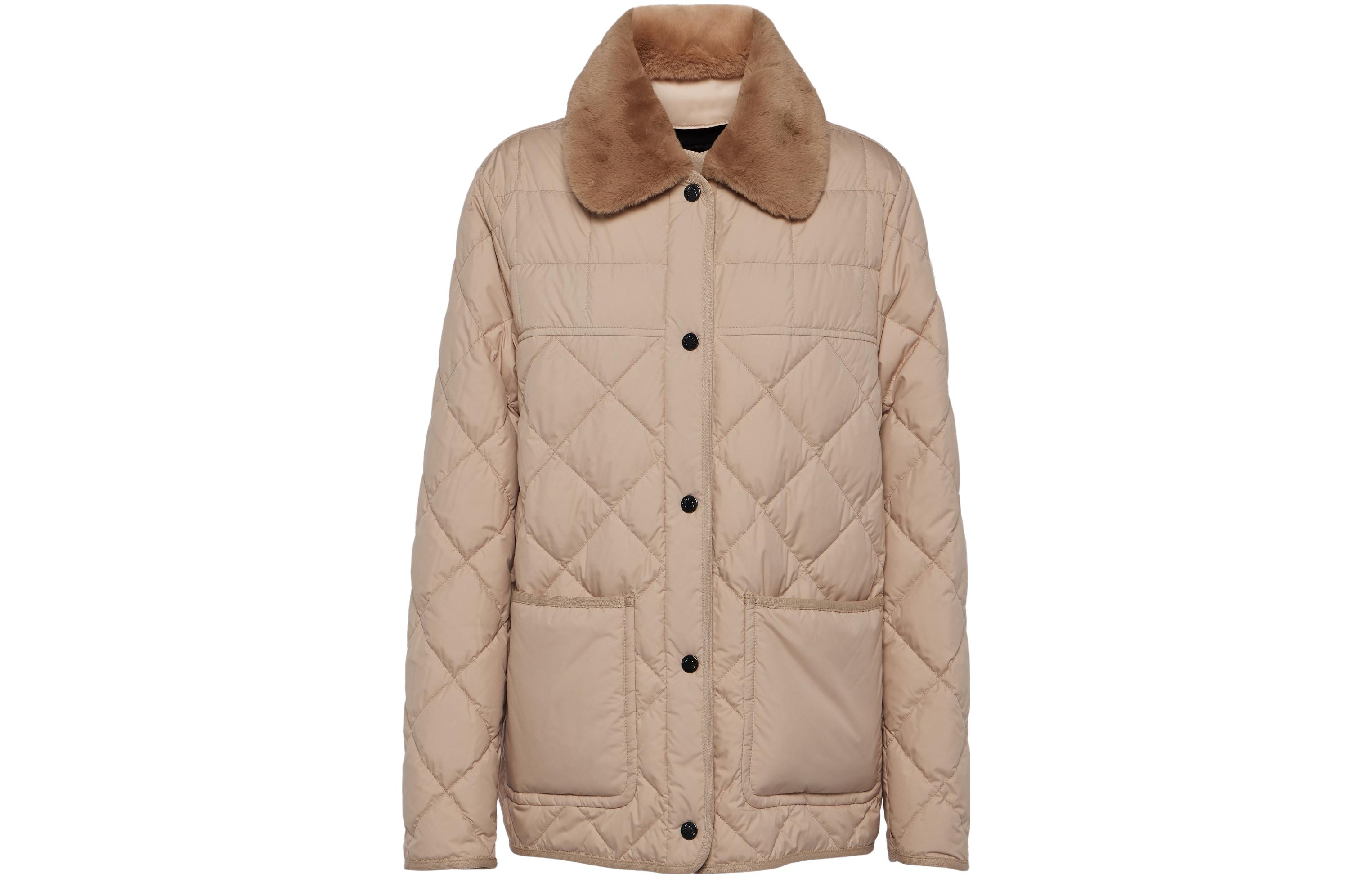(Women) Moncler  Solid Color Long Sleeve Down Jacket with Single Button Front. I20931A0007154A81222 圖 2